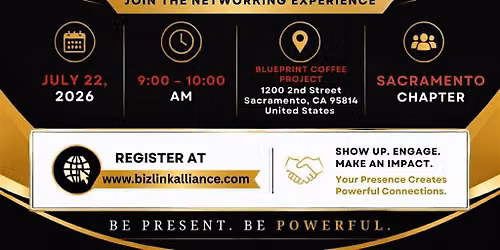 Bizlink Alliance Sacramento - Engagement Week