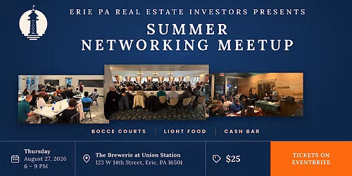 Summer Real Estate Investors Meetup!