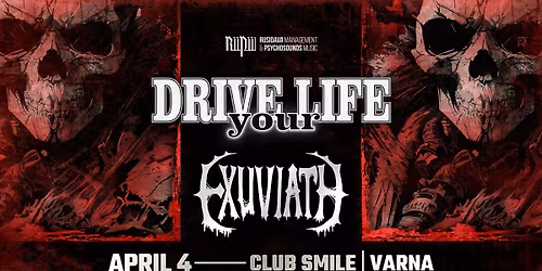 Drive Your Life & Exuviath (Romania) - Live at club Smile  - 04.April.2026 (Saturday)