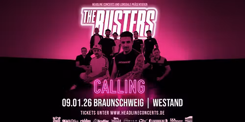 The Busters \u2022 BRAUNSCHWEIG \u2022 CALLING-Tour 2026