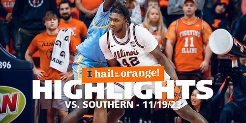 Southern Jaguars at Illinois Fighting Illini Mens Basketball at State Farm Center