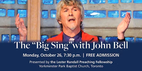 The \u201cBig Sing\u201d with John Bell
