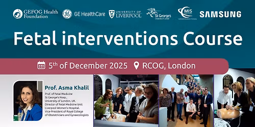 Fetal interventions Course 11th edition - On site & Virtual