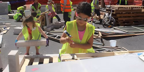 The Ultimate Pop-Up Junkyard Playground - Devonport 2050