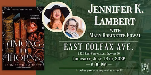 Jennifer K. Lambert with Mary Robinette Kowal Live at Tattered Cover Colfax