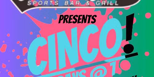 Cinco Music Bingo at Whiskey Wings Tarpon