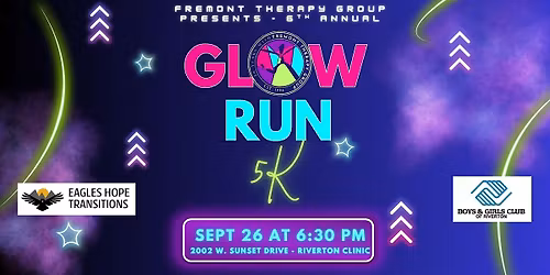 Fremont Therapy Group's 6th Annual Glow Run 5K