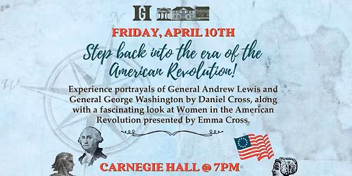 An Evening with Gen. Andrew Lewis and Friends