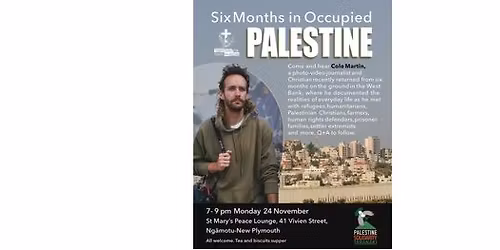 New Plymouth - Cole Martin Talk