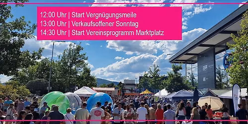 Stadtfest Baunatal 2026 - Sonntag