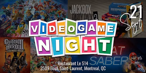 Game Night - Video Game  Edition
