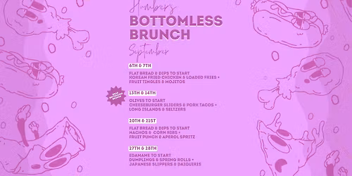 BOTTOMLESS BRUNCH: CHEESEBURGER SLIDERS & PORK TACOS + LONG ISLANDS & SELTZERS