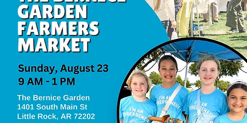 Kids Markets at The Bernice Garden Farmers Market