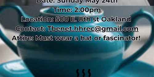 Black Women\u2019s Media presents  Hats & Hi- Tea! Commemorating HHREC\u2019s 43 Year