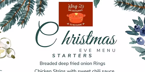 Christmas eve dinner