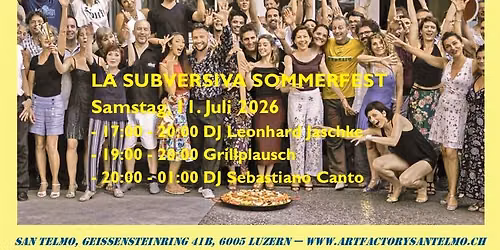 LA SUBVERSIVA - SOMMERFEST