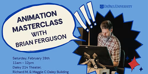 Winter'26 Animation Master Class W\/ Veteran Disney Animator Brian Ferguson