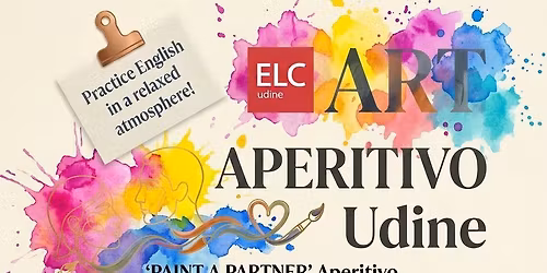 Art Aperitivo Udine. PAINT A PARTNER.
