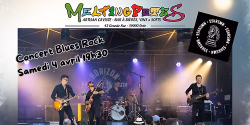 55 Horsemen en concert au MeltingPotes