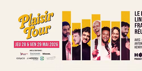 Plaisir Tour - Stand-Up Comedy Show