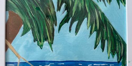 Hammock Acrylic Paint & Sip
