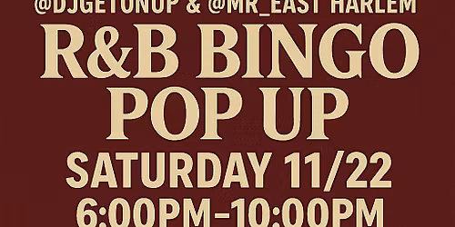 R&B Bingo Night