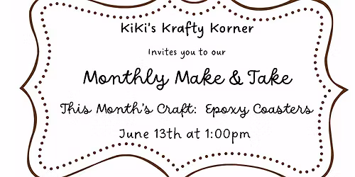 June Monthly Make & Take