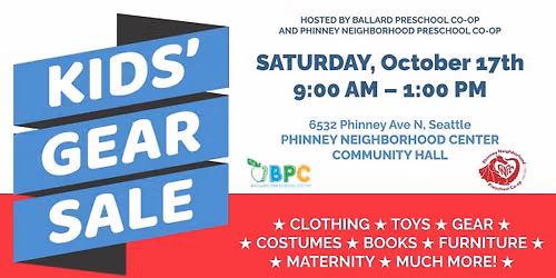 BPC & PNPC's Bi-Annual Kids' Gear Sale
