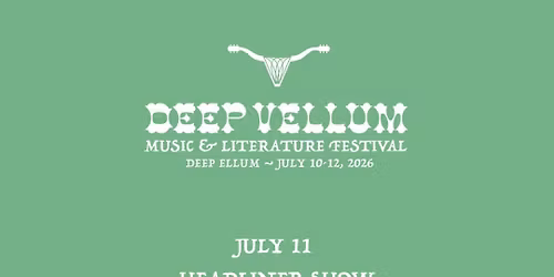  Deep Vellum Music & Literature Festival: Saturday+ Pass. Hanif Abdurraqib, Jamila Woods & more