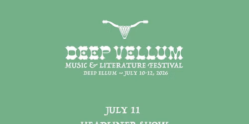  Deep Vellum Music & Literature Festival: Saturday+ Pass. Hanif Abdurraqib, Jamila Woods & more