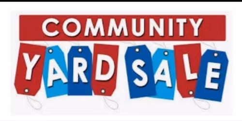 OFF-BASE MILITARY HOUSING COMMUNITY YARD SALE!!!!
