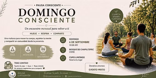 Domingo Consciente | Yoga, Meditaci\u00f3n & Picnic