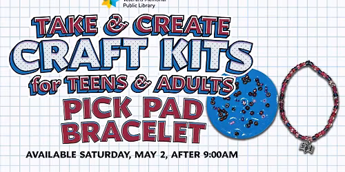Take and Create Craft Kits: Pick Pad Bracelet