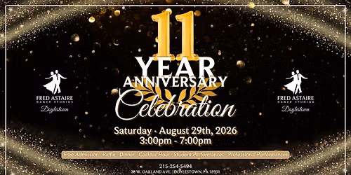11 Year Anniversary Celebration 2026