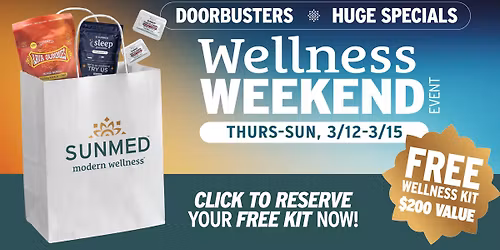 \ud83c\udf89 Sunmed Wellness Weekend! \ud83c\udf89