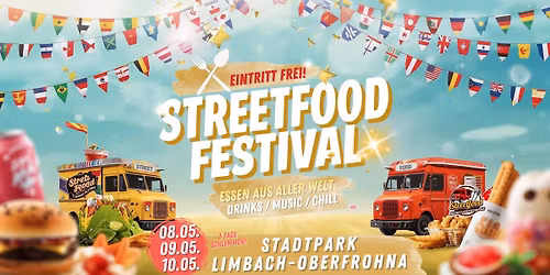Streetfood Festival Limbach-Oberfrohna 2026 | Eintritt frei