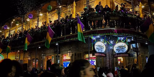 Mardi Gras Balcony Tickets - Friday Gras 6-12am
