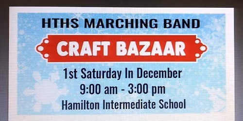 6th Annual Craft Bazaar!!! December 6th 2025