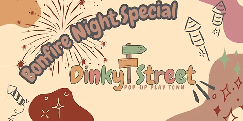 Dinky Street Pop-Up Play town Bonfire Night Special Hawarden Masonic Hall