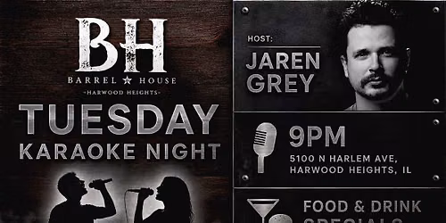 Tuesday Karaoke Night at Barrel House