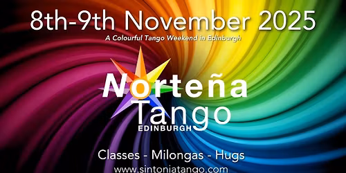 NORTE\u00d1A TANGO WEEKEND, EDINBURGH - 8th-9th NOVEMBER 2025