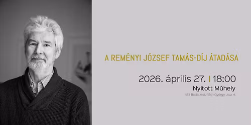 A Rem\u00e9nyi J\u00f3zsef Tam\u00e1s-d\u00edj \u00e1tad\u00e1sa