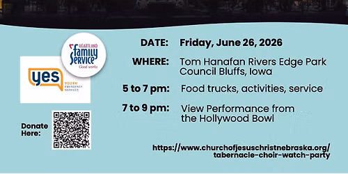 Tabernacle Choir Watch Party \u2022 Omaha Area