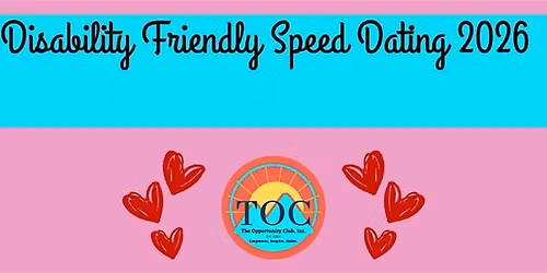 Disability Friendly Speed Dating