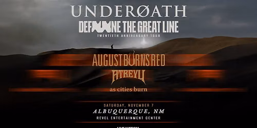 Underoath - Define the Great Line 20th Anniversary Tour