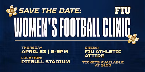 2026 Women\u2019s Football Clinic: Football & Fashion