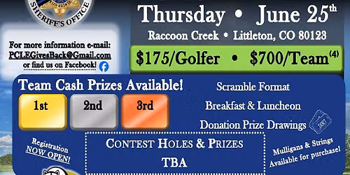 8th Annual Nate Carrigan Golf Outing - Raccoon Creek Golf Club, Littleton, CO