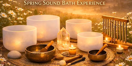 Reset & Recharge: Spring Sound Bath Experience\u2728\ufe0f