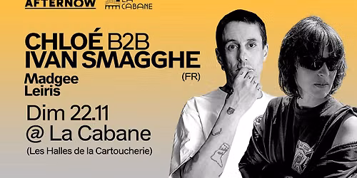 AFTER NOW : CHLO\u00c9 B2B IVAN SMAGGHE