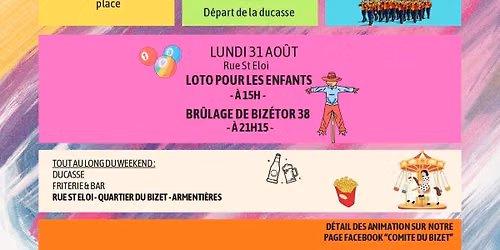 Festivit\u00e9s du quartier du Bizet